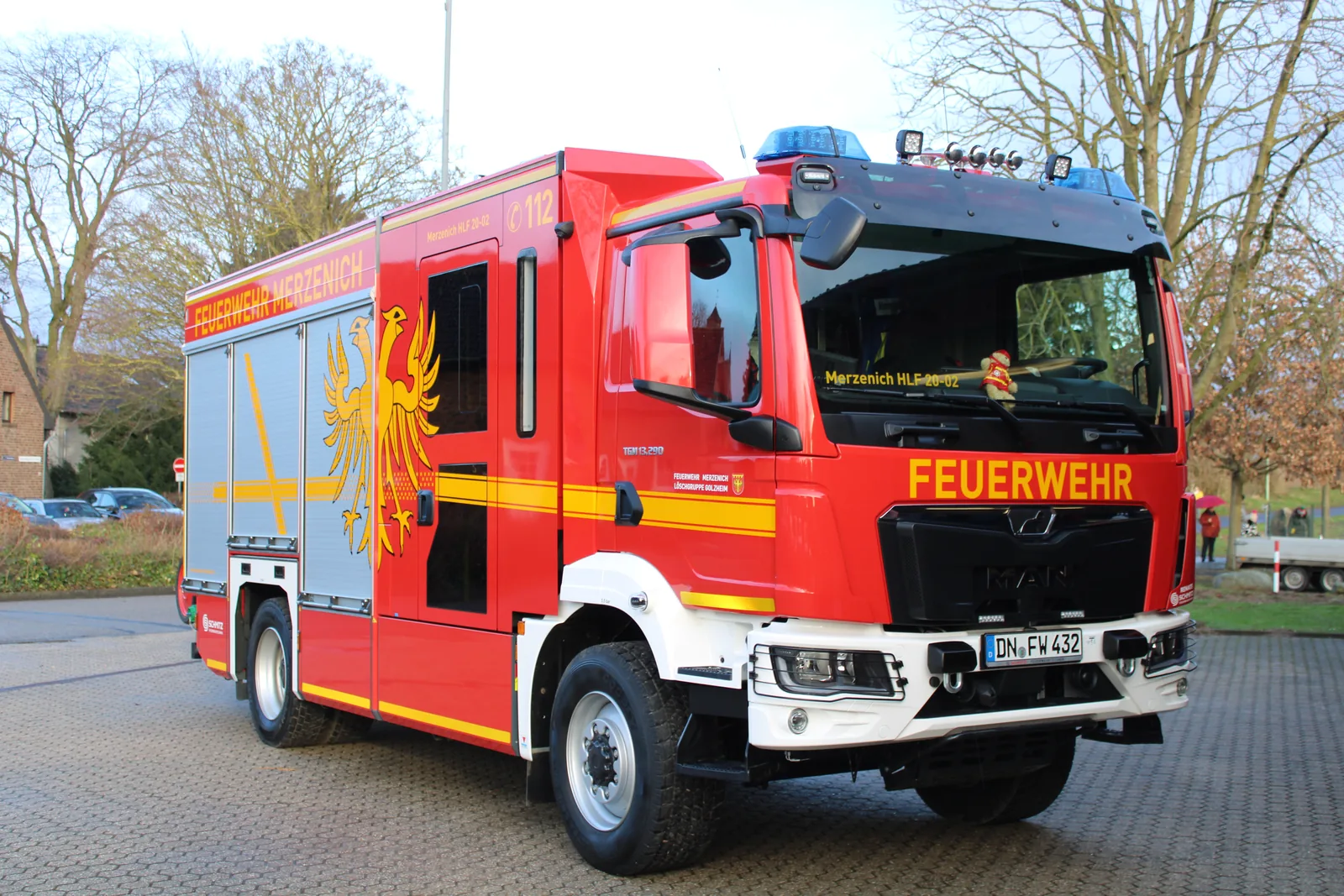 Hilfeleistungslöschfahrzeug der Löschgruppe Golzheim